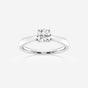 Harper - Trellis Solitaire Engagement Ring