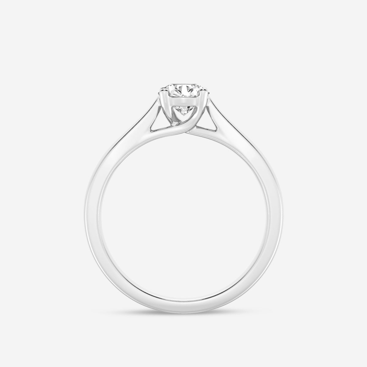 Harper - Trellis Solitaire Engagement Ring