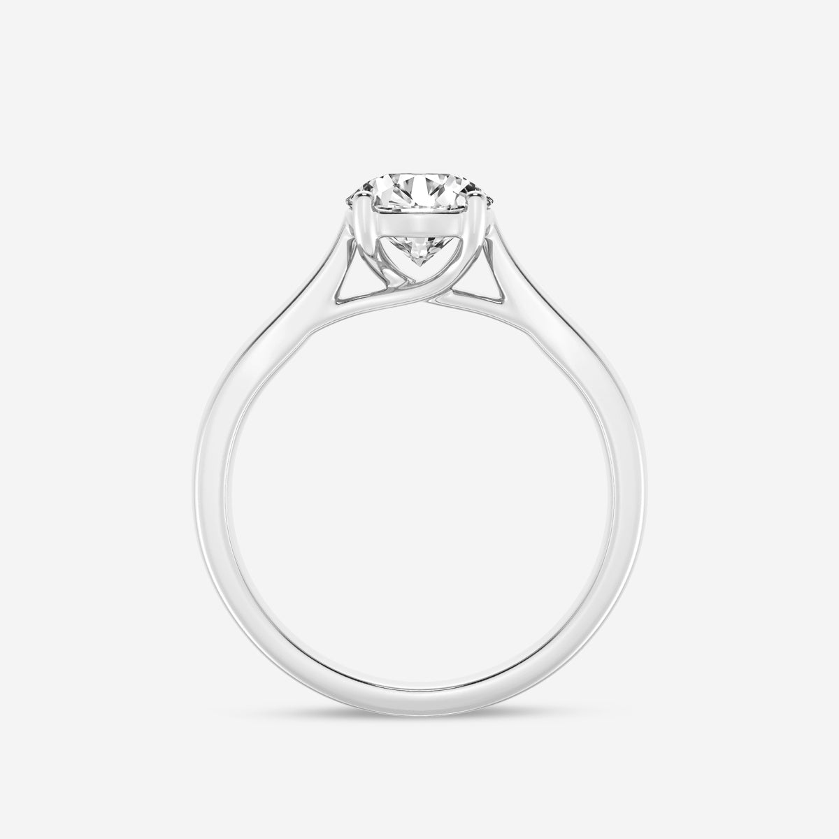 Harper - Trellis Solitaire Engagement Ring