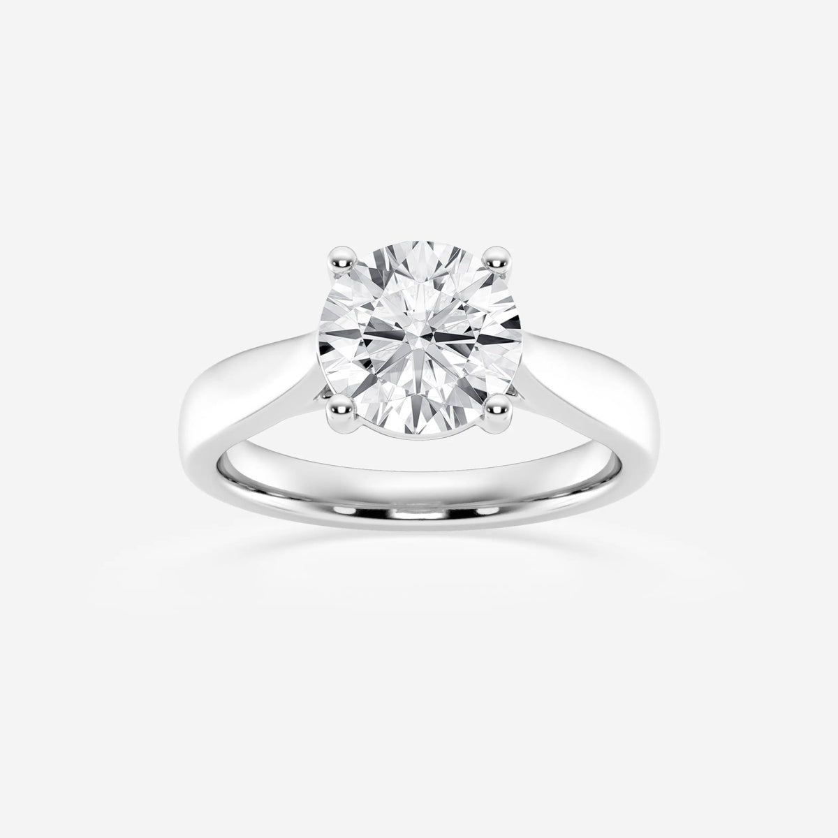 Harper - Trellis Solitaire Engagement Ring