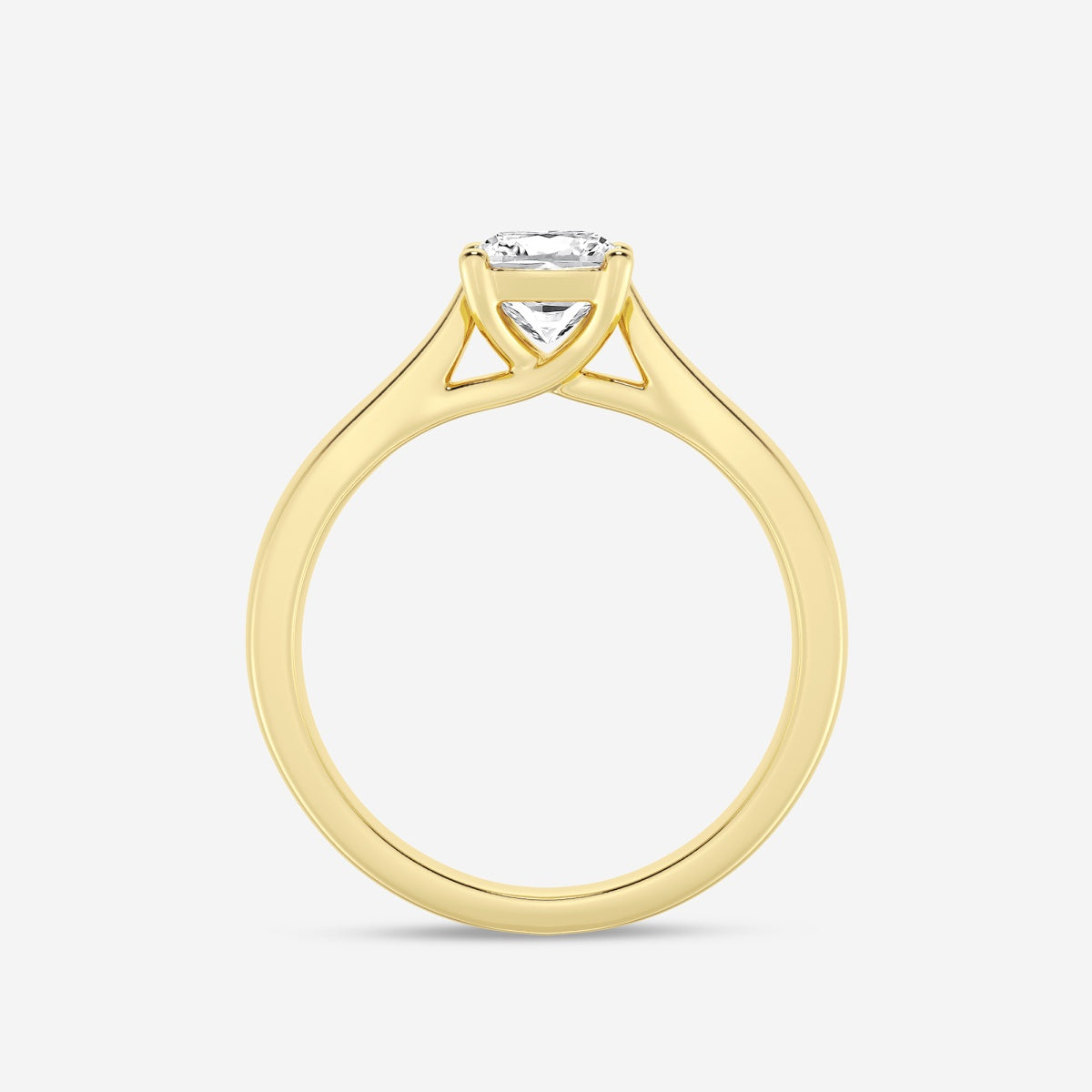 Harper - Trellis Solitaire Engagement Ring