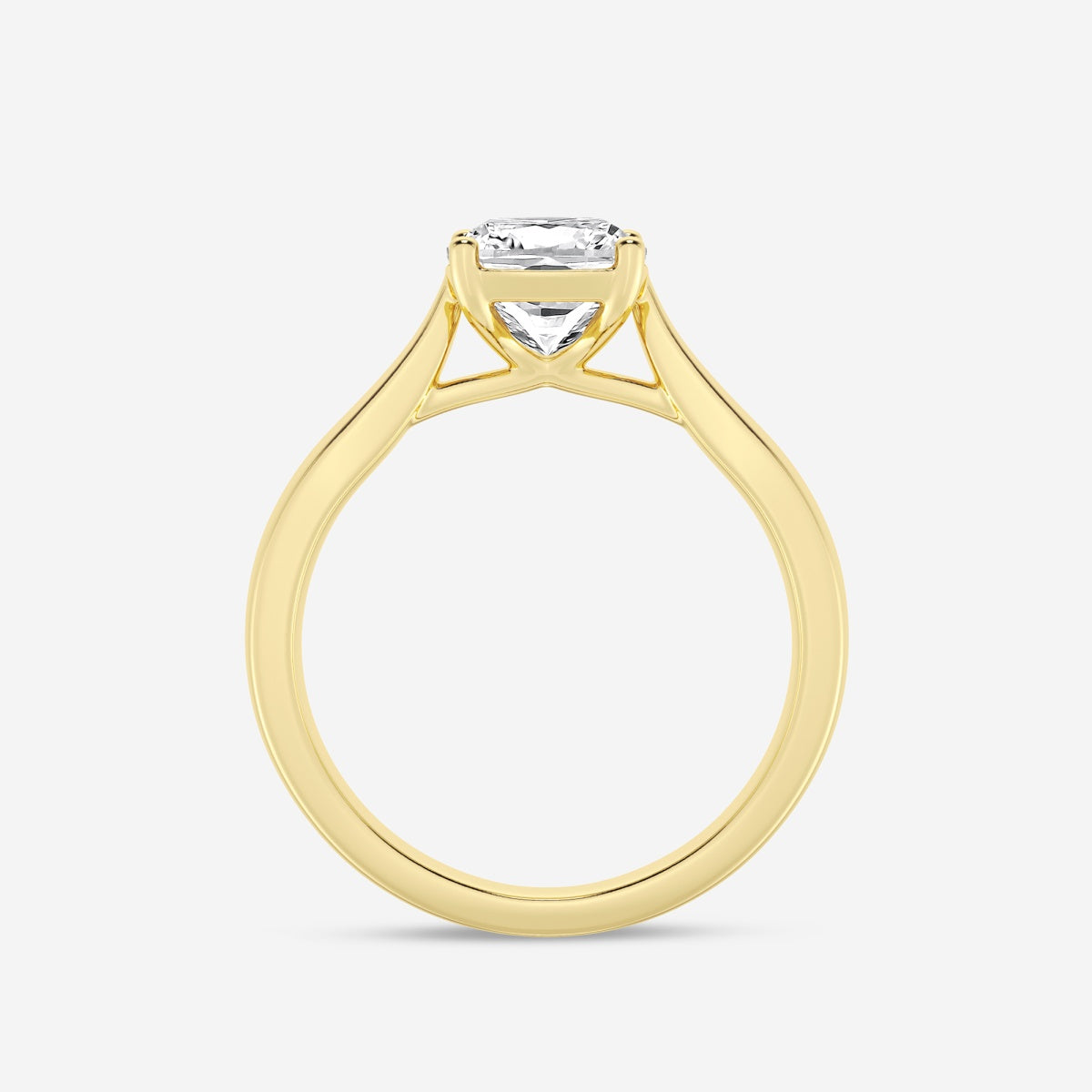 Harper - Trellis Solitaire Engagement Ring