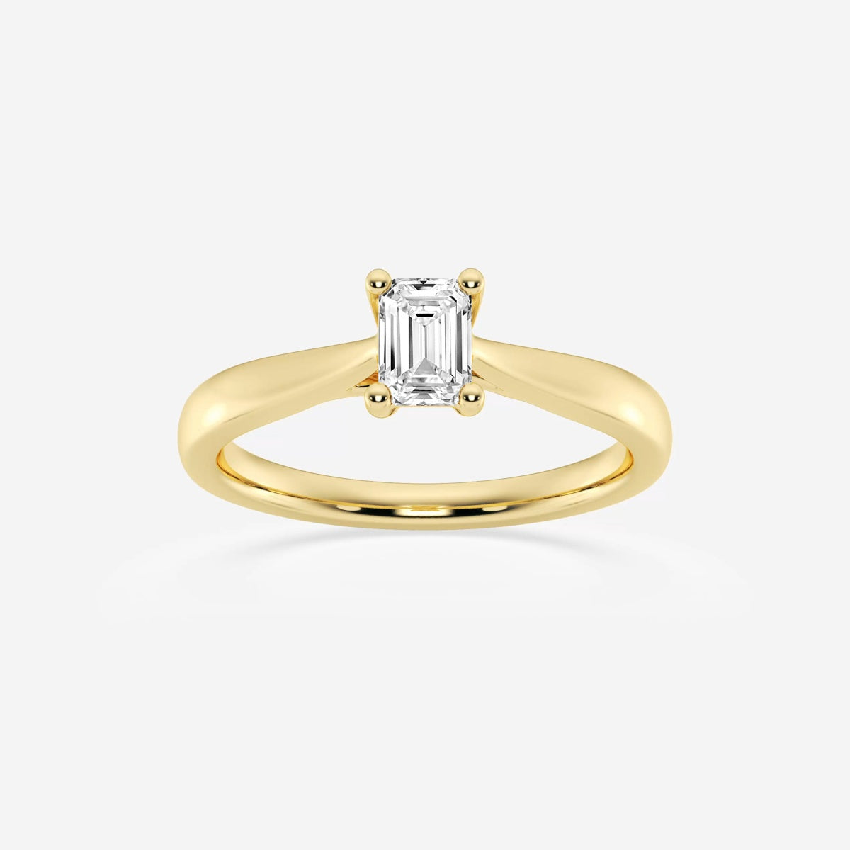 Harper - Trellis Solitaire Engagement Ring