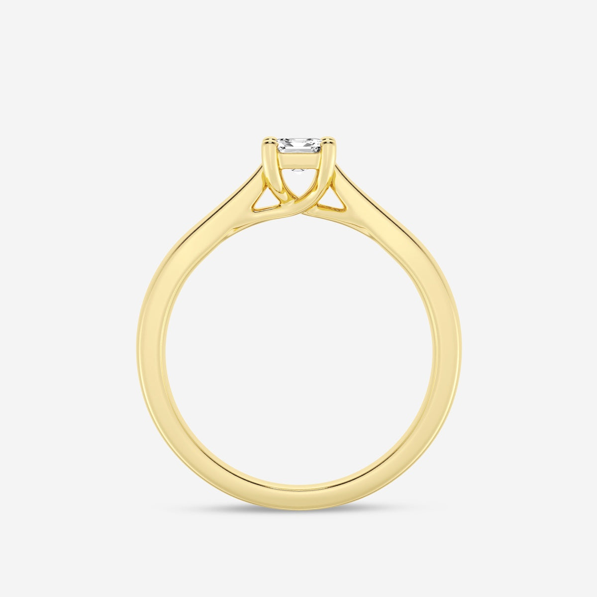 Harper - Trellis Solitaire Engagement Ring