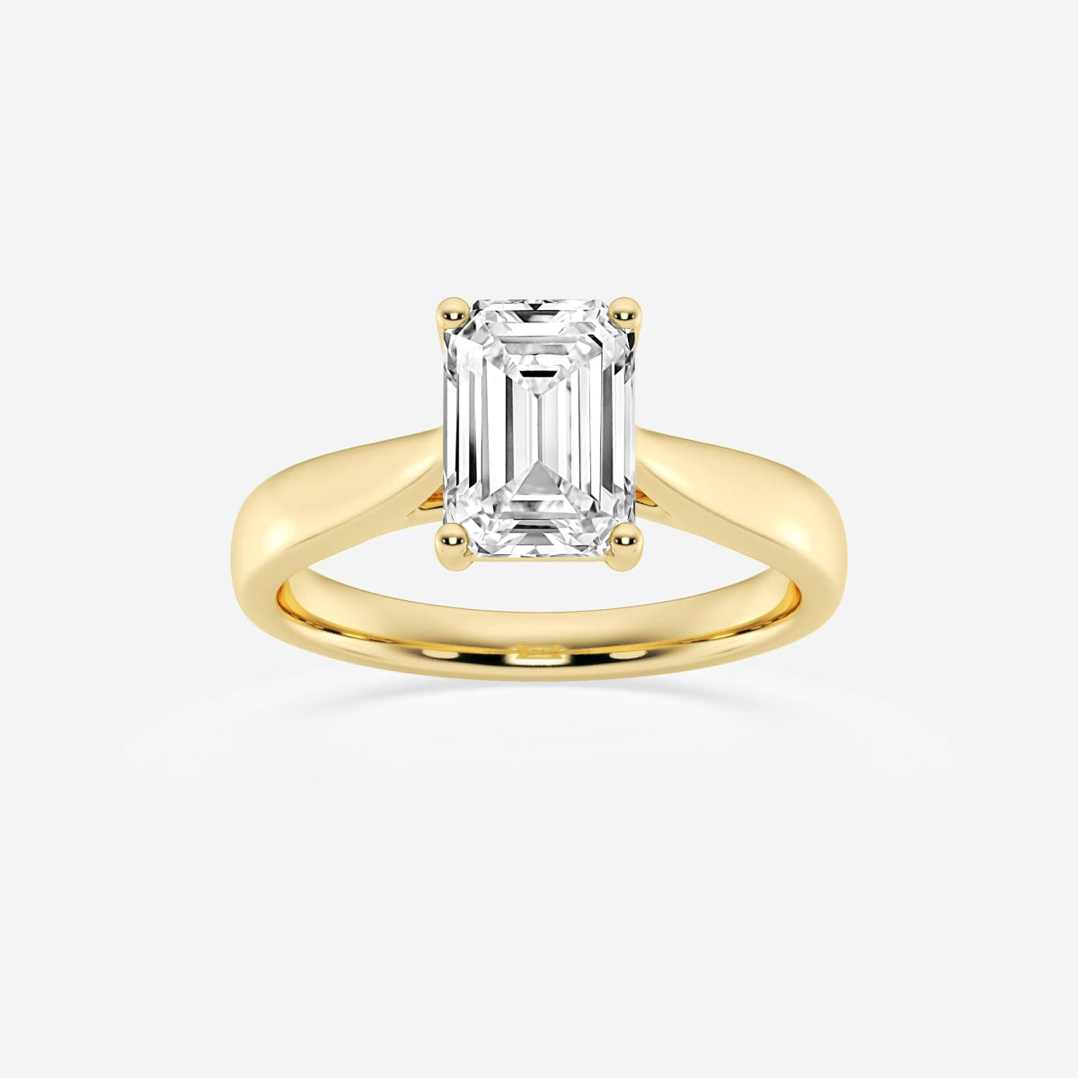 Harper - Trellis Solitaire Engagement Ring