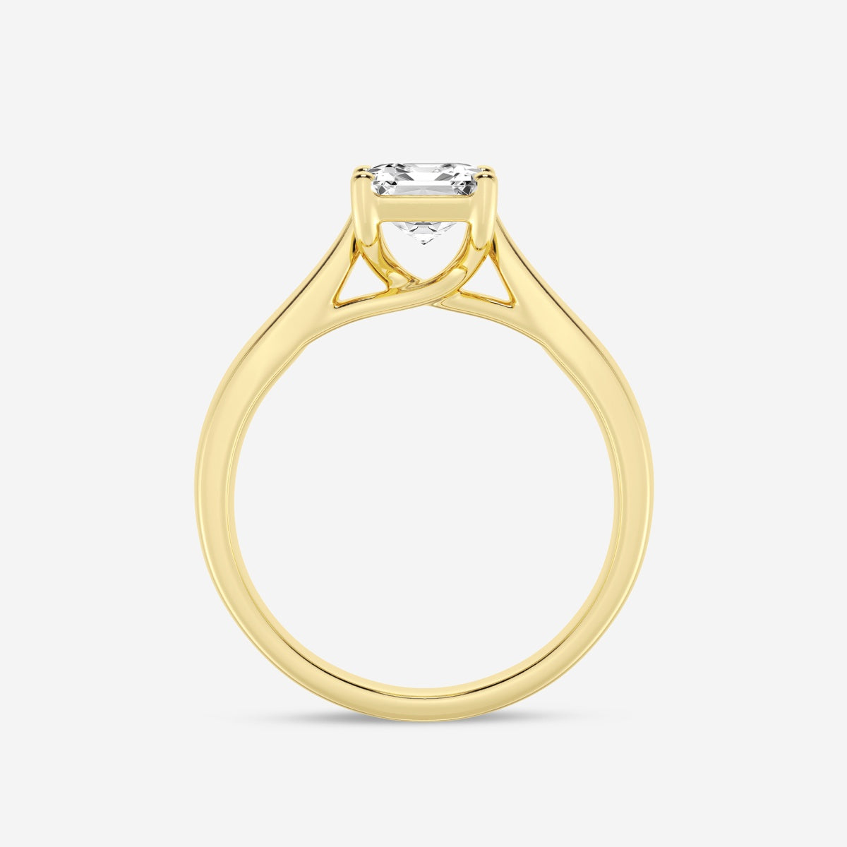 Harper - Trellis Solitaire Engagement Ring