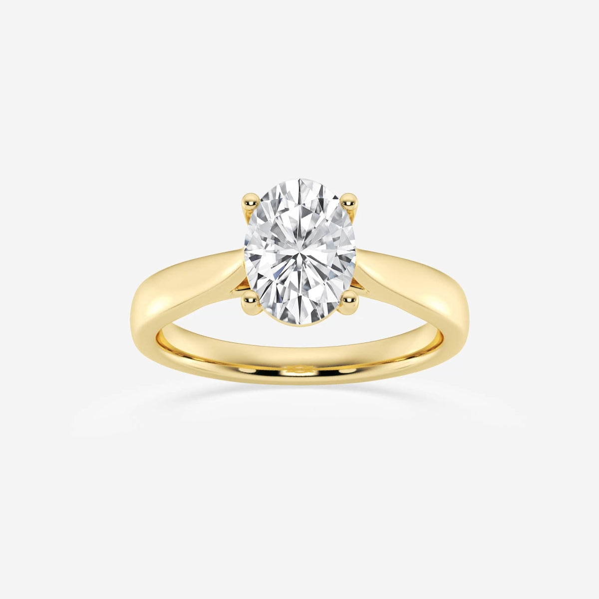 Harper - Trellis Solitaire Engagement Ring