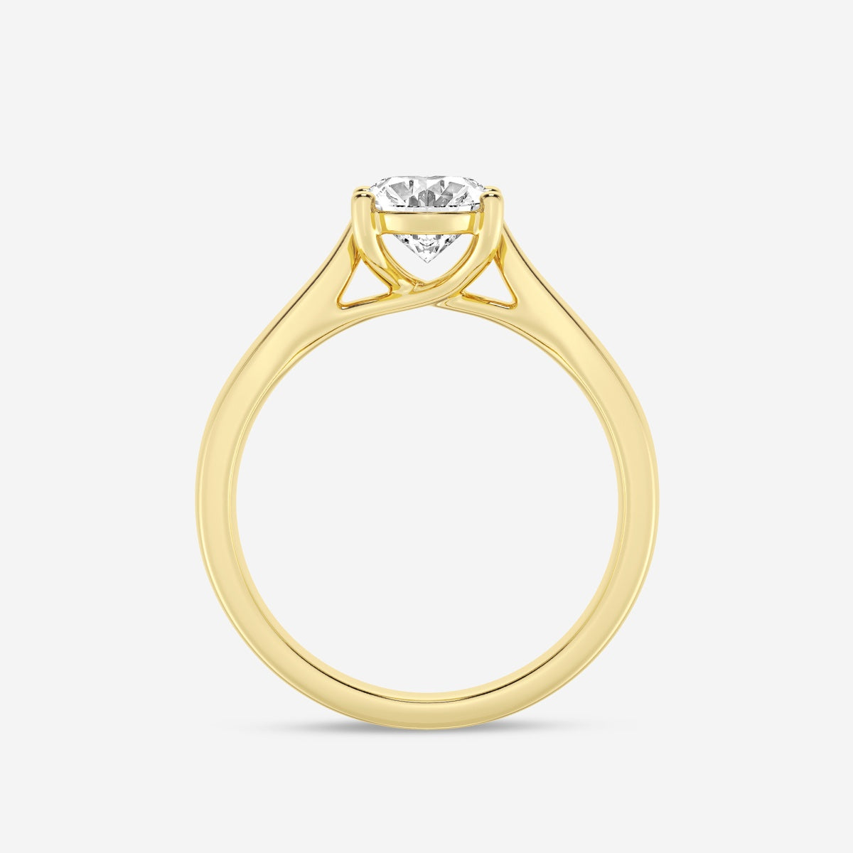 Harper - Trellis Solitaire Engagement Ring