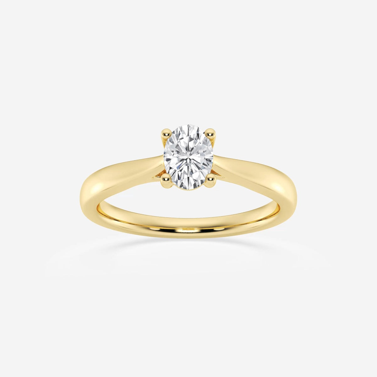 Harper - Trellis Solitaire Engagement Ring