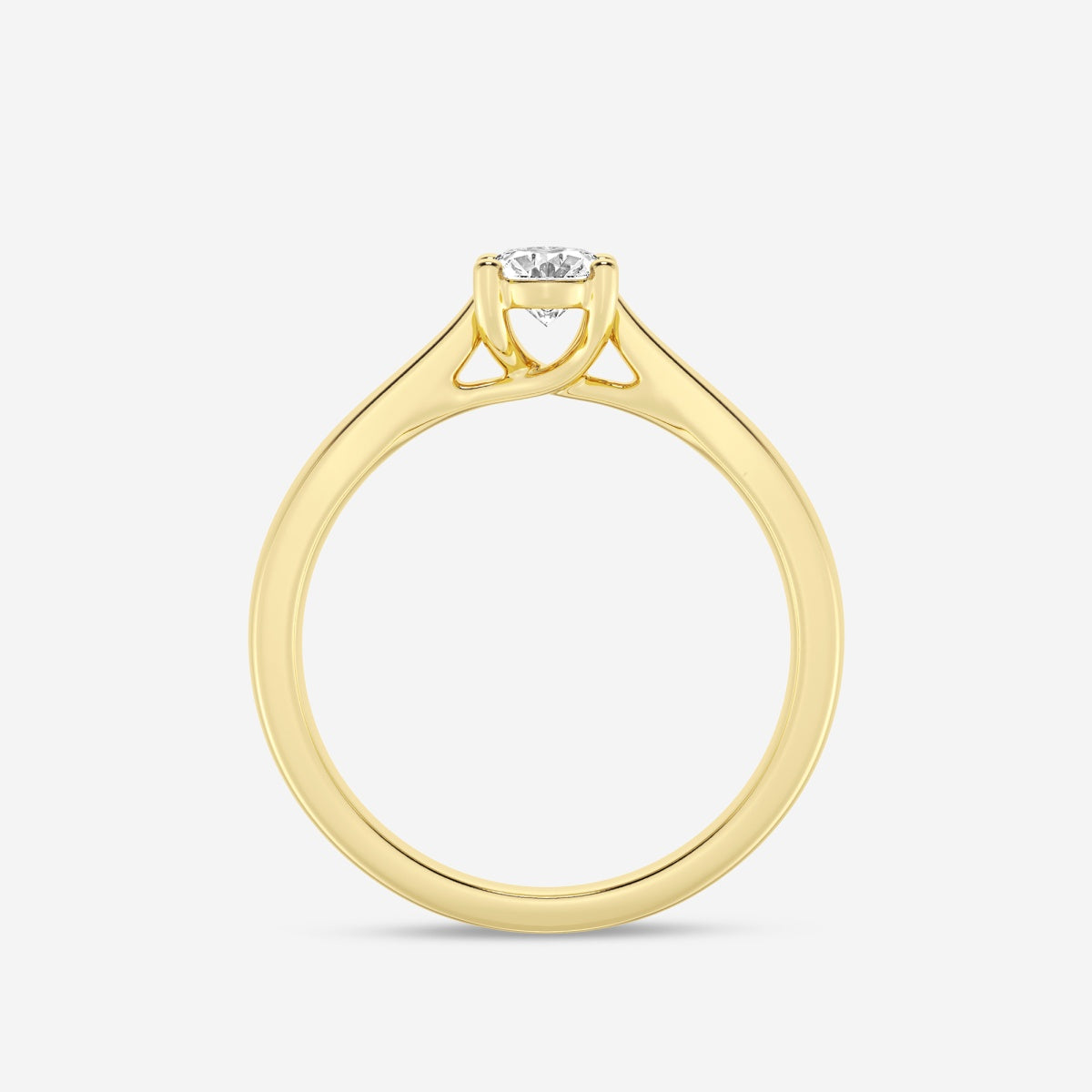 Harper - Trellis Solitaire Engagement Ring