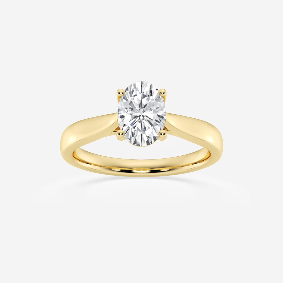 Harper - Trellis Solitaire Engagement Ring