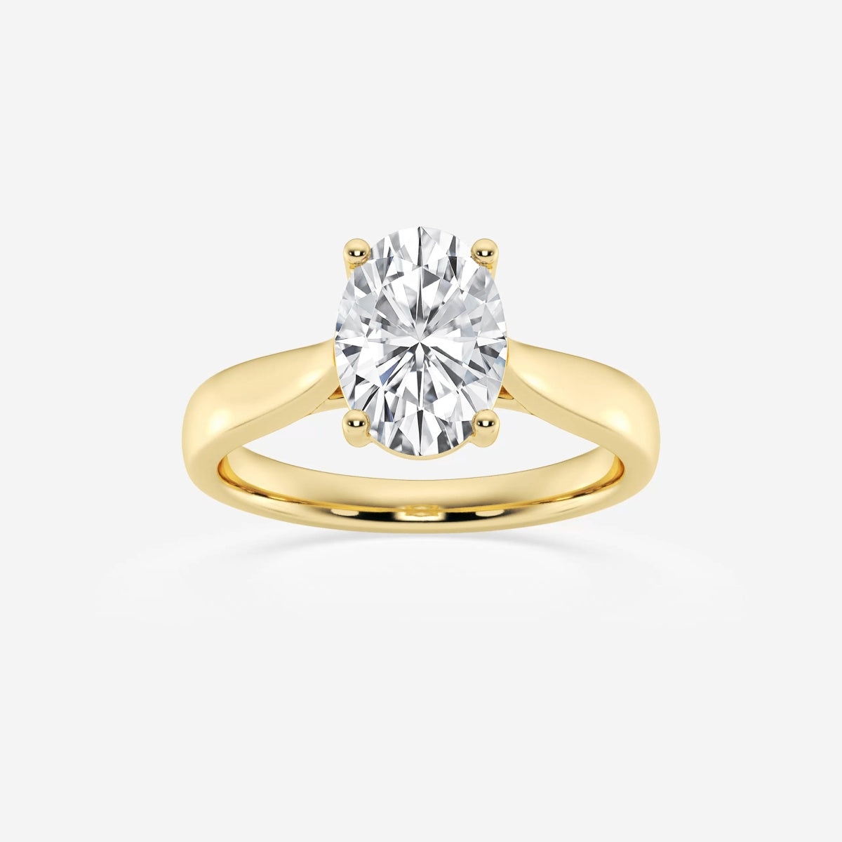 Harper - Trellis Solitaire Engagement Ring