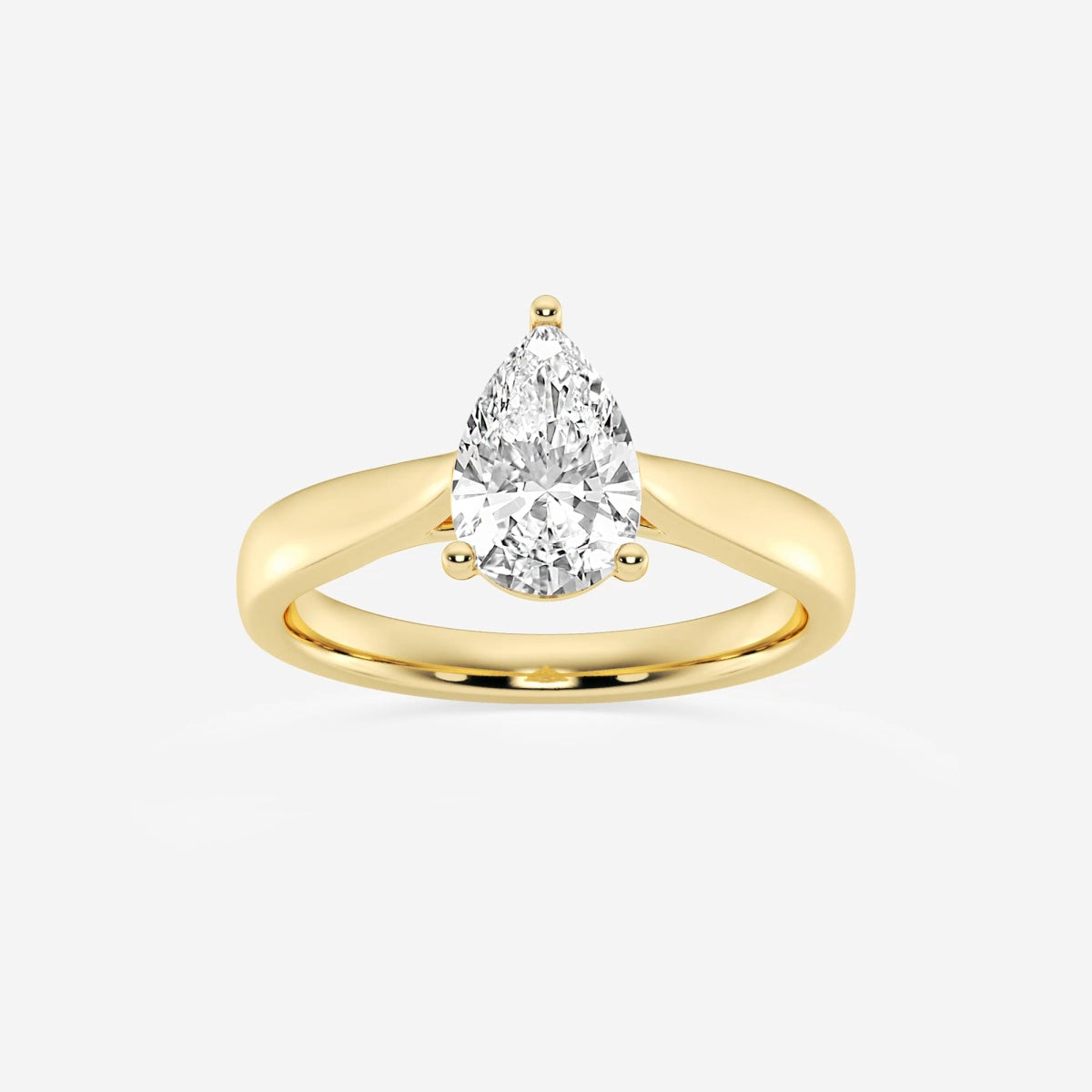 Harper - Trellis Solitaire Engagement Ring