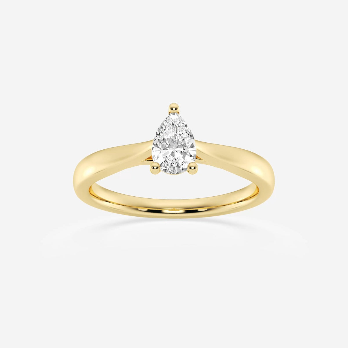 Harper - Trellis Solitaire Engagement Ring