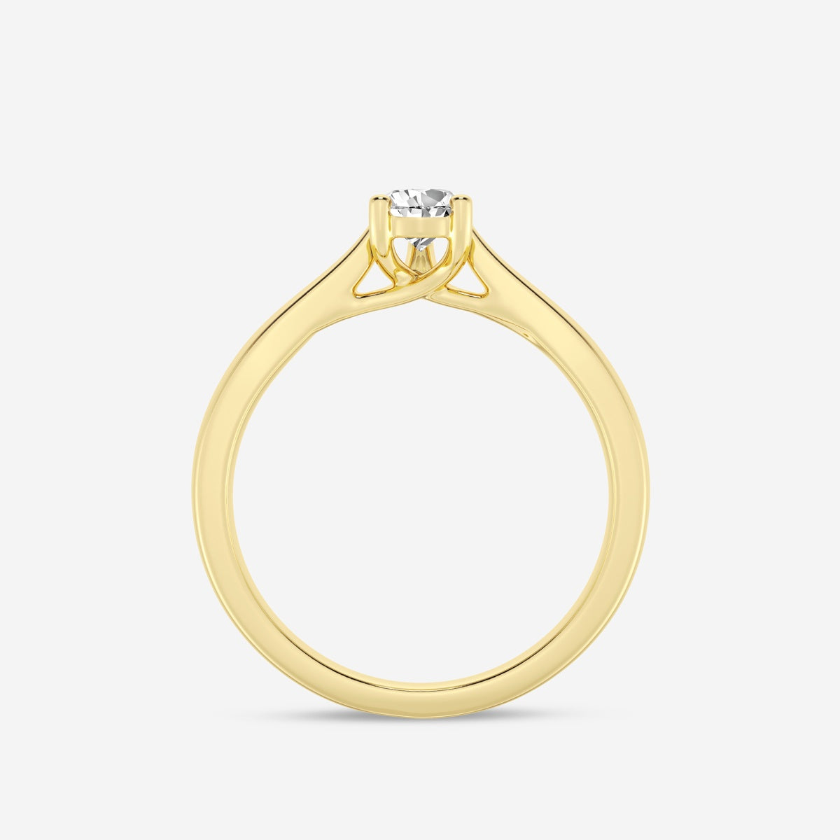 Harper - Trellis Solitaire Engagement Ring