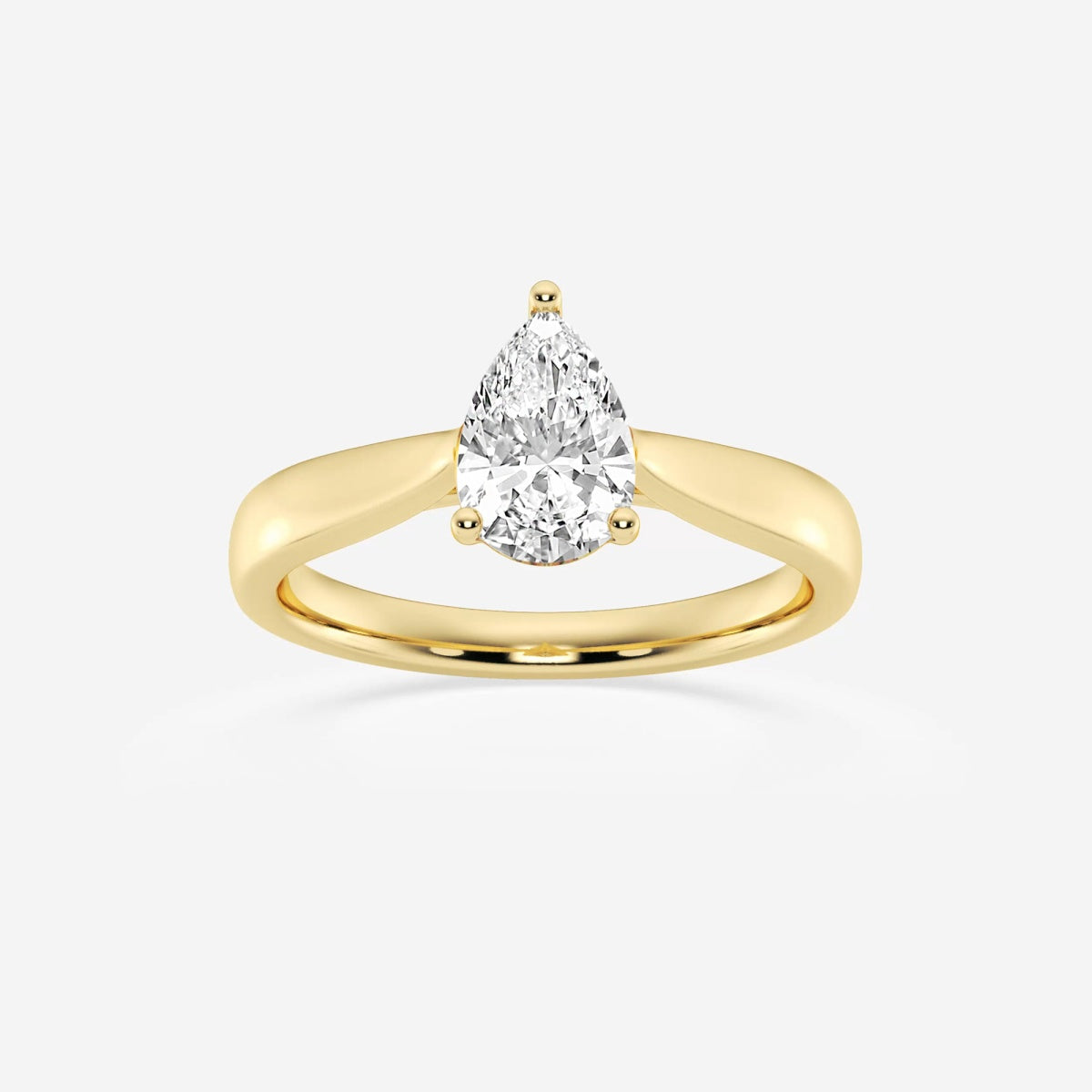 Harper - Trellis Solitaire Engagement Ring