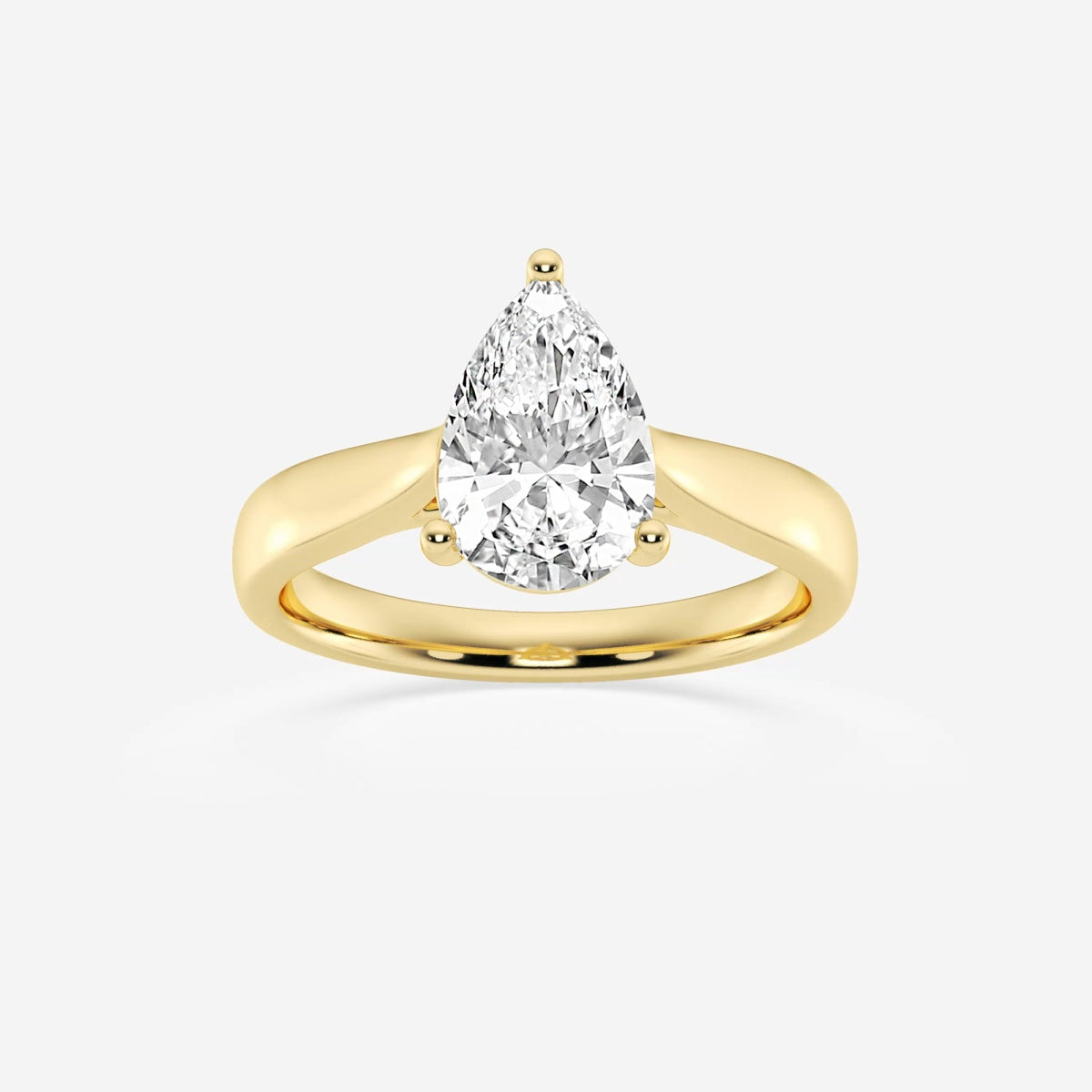 Harper - Trellis Solitaire Engagement Ring