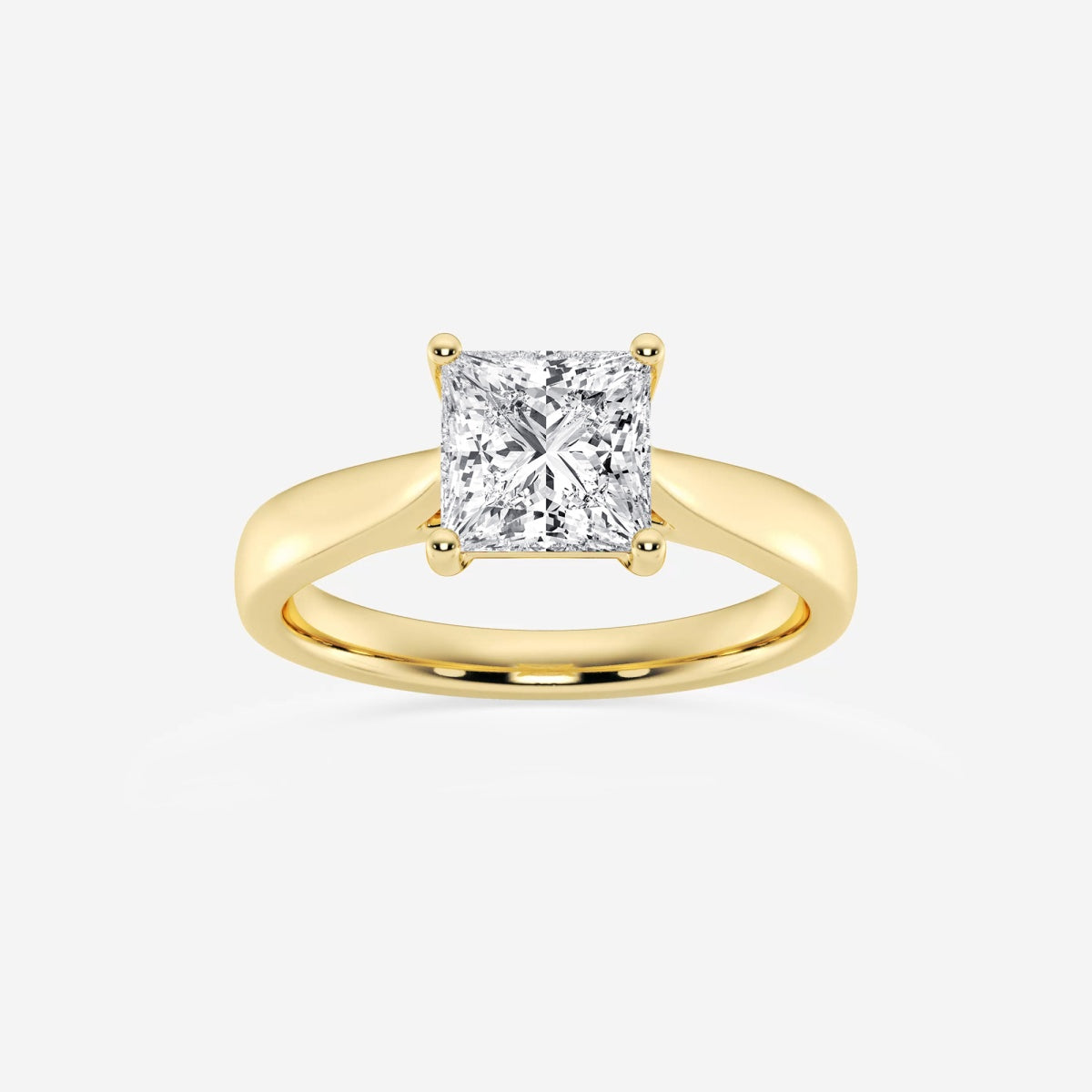 Harper - Trellis Solitaire Engagement Ring