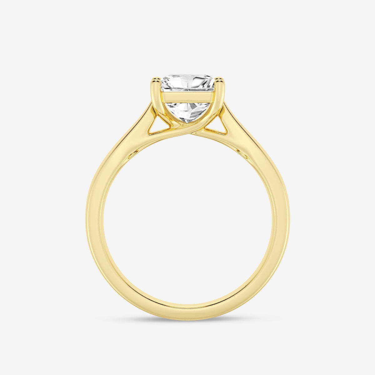 Harper - Trellis Solitaire Engagement Ring