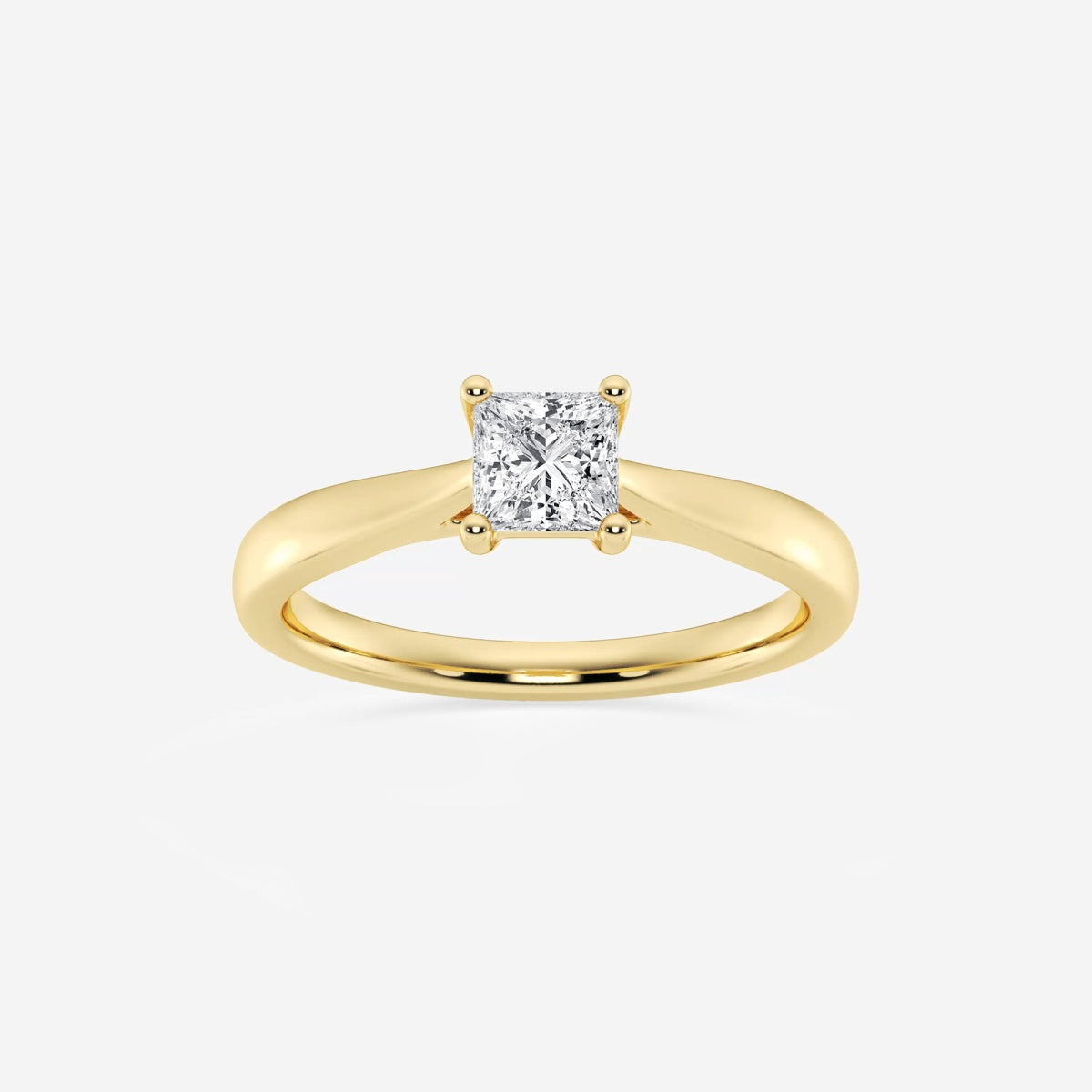 Harper - Trellis Solitaire Engagement Ring