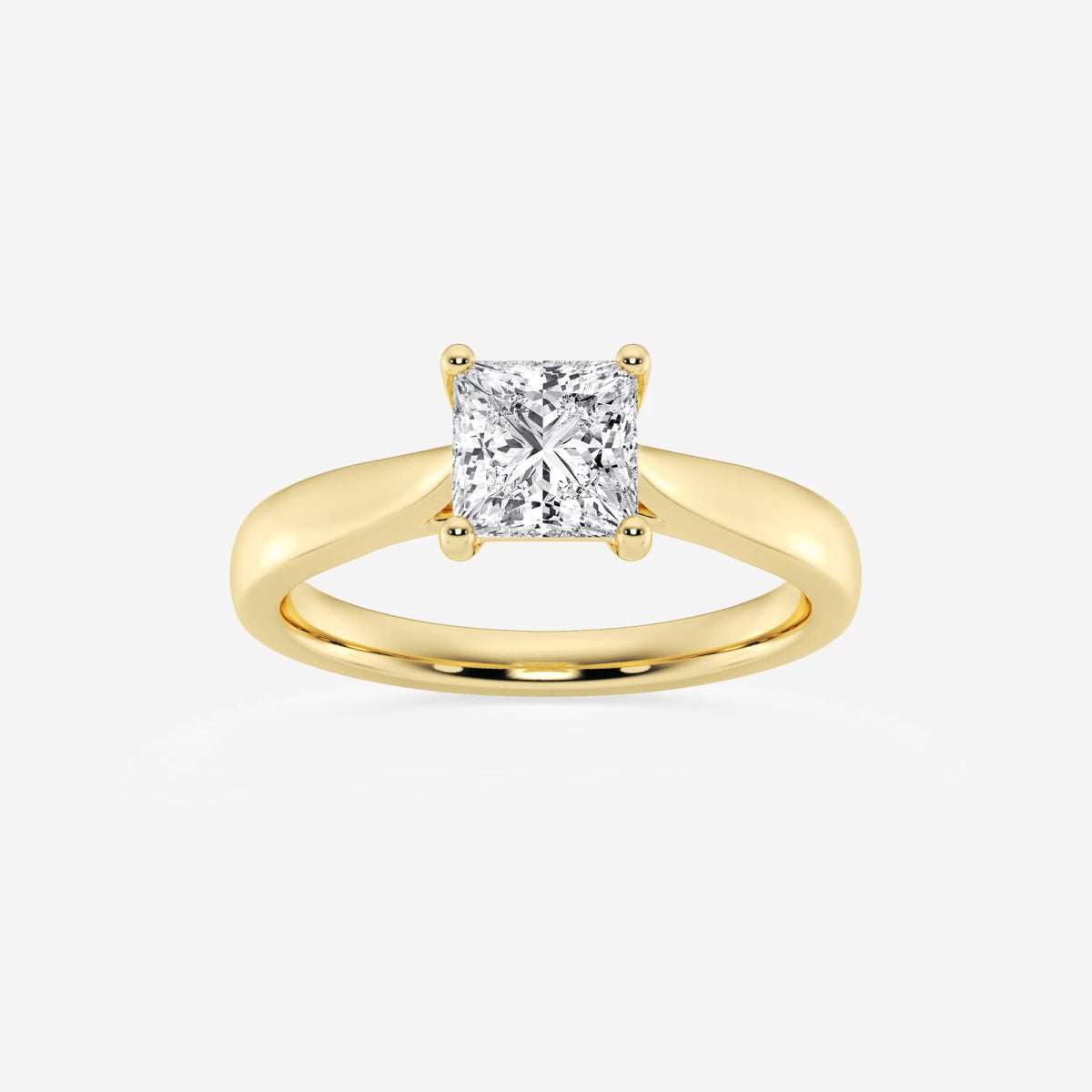 Harper - Trellis Solitaire Engagement Ring