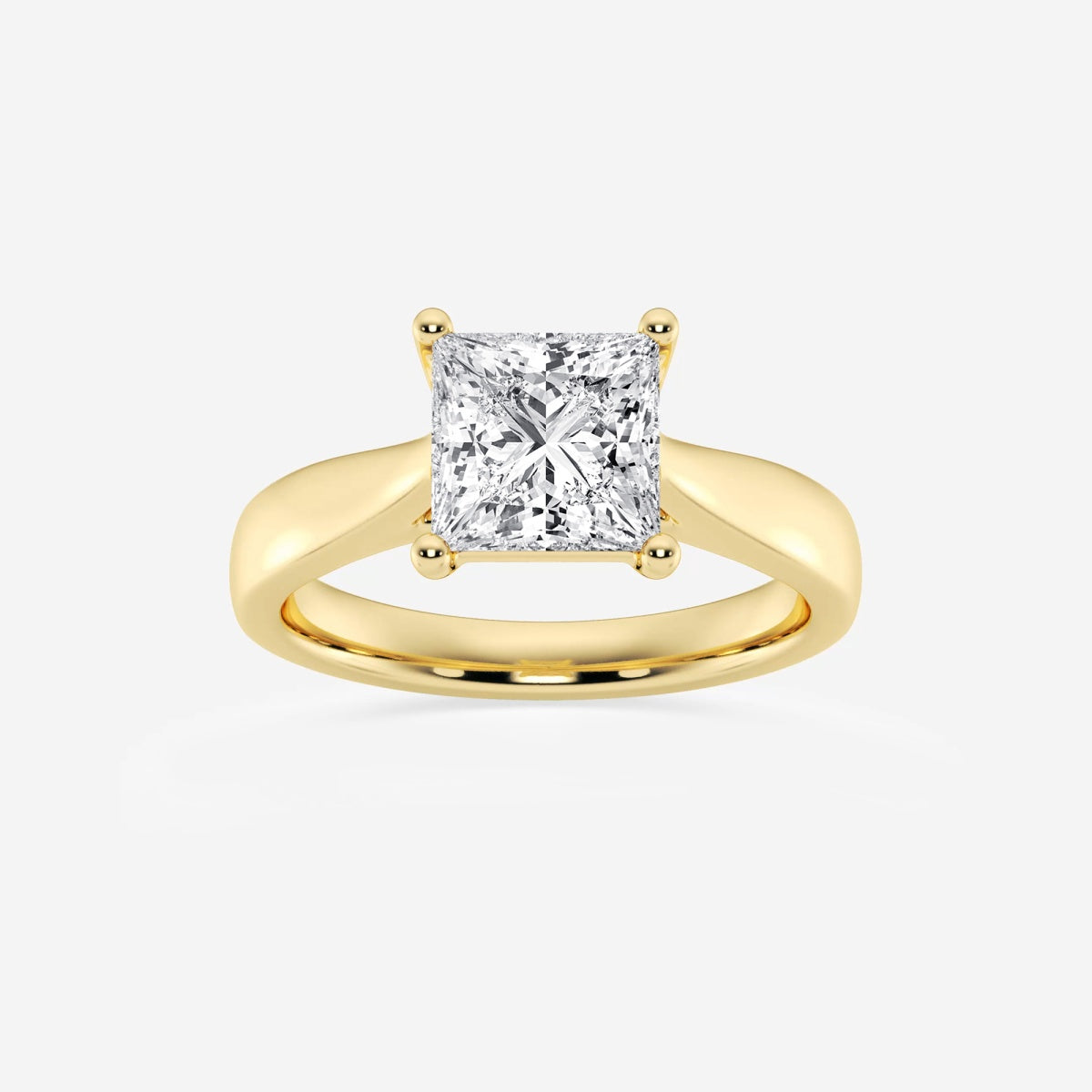 Harper - Trellis Solitaire Engagement Ring