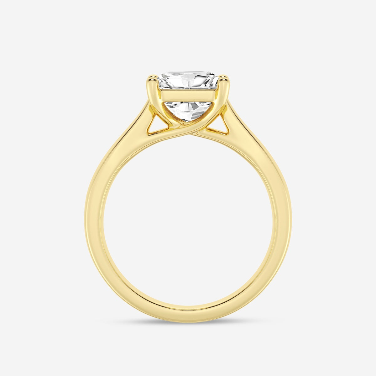 Harper - Trellis Solitaire Engagement Ring