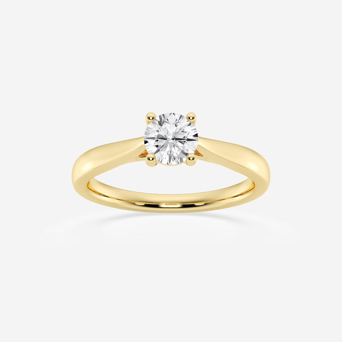 Harper - Trellis Solitaire Engagement Ring