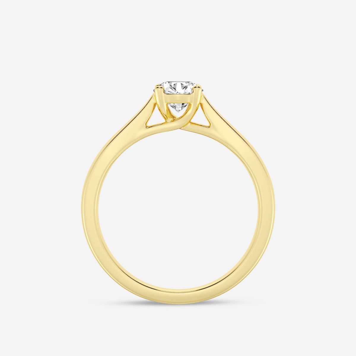 Harper - Trellis Solitaire Engagement Ring