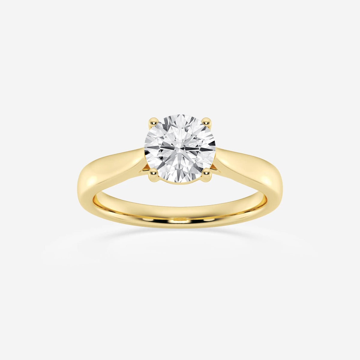 Harper - Trellis Solitaire Engagement Ring