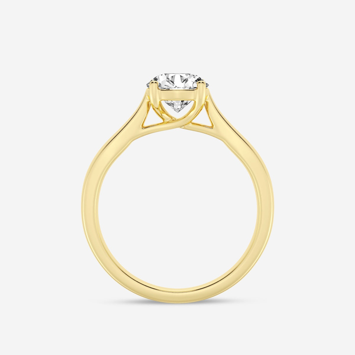 Harper - Trellis Solitaire Engagement Ring