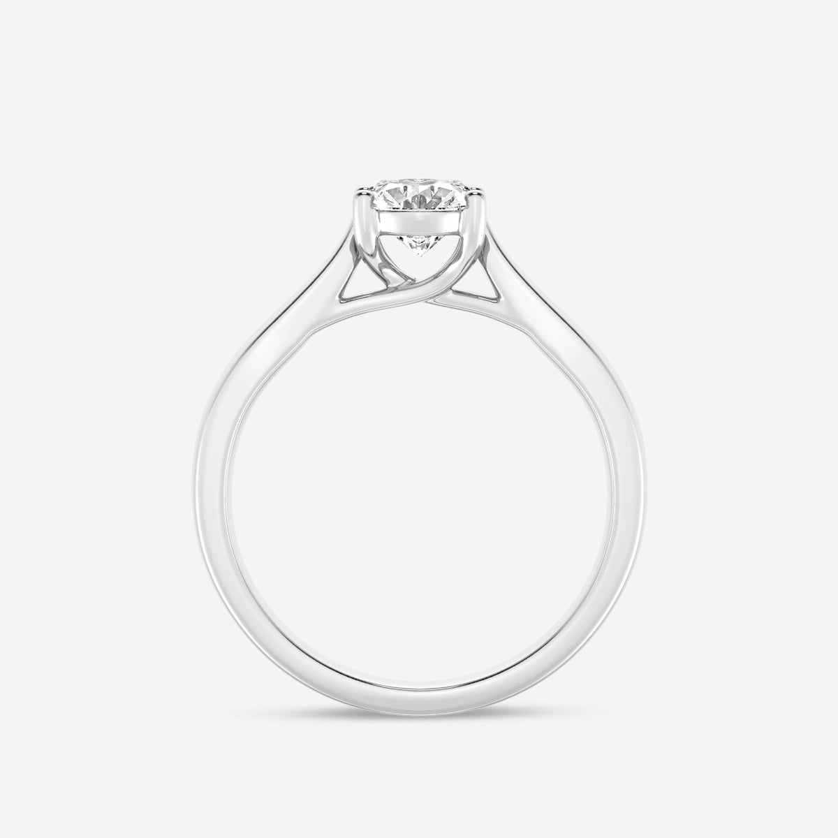 Harper - Trellis Solitaire Engagement Ring