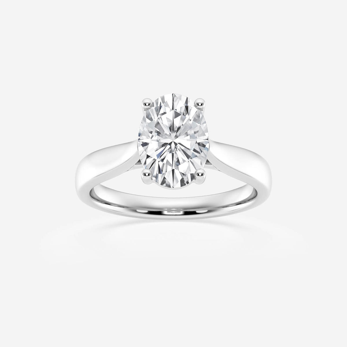 Harper - Trellis Solitaire Engagement Ring