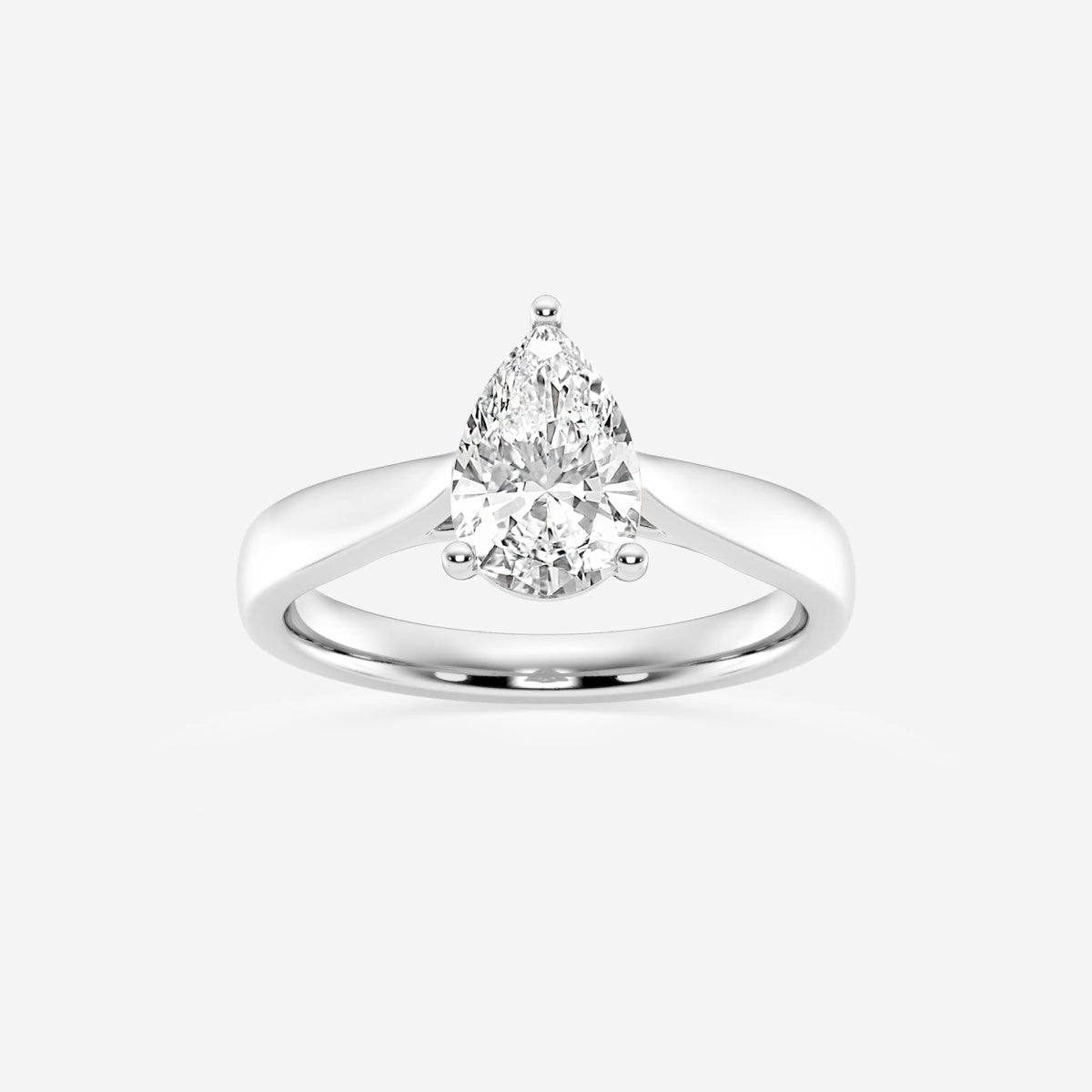 Harper - Trellis Solitaire Engagement Ring