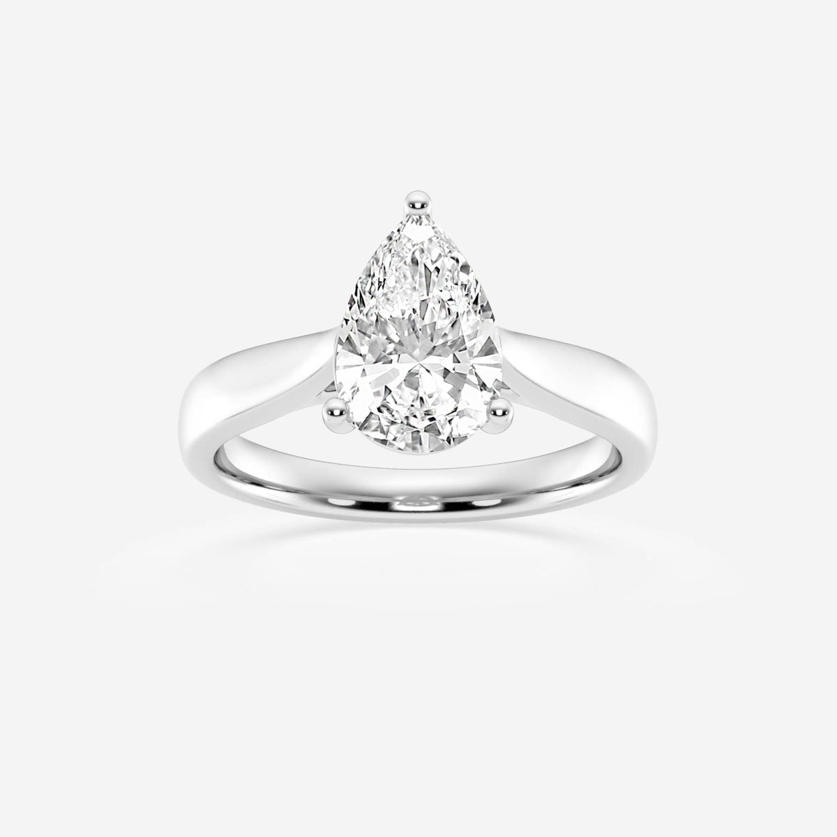 Harper - Trellis Solitaire Engagement Ring