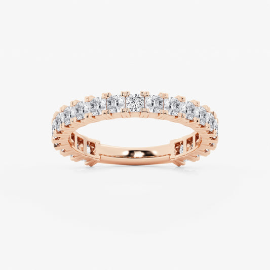 Hazel - 3/4 Eternity Band Wedding Ring