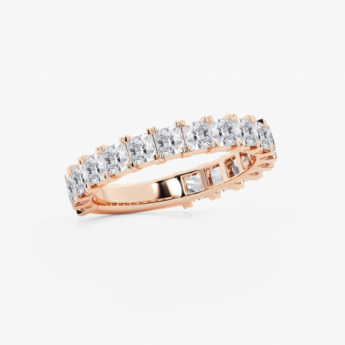 Hazel - 3/4 Eternity Band Wedding Ring