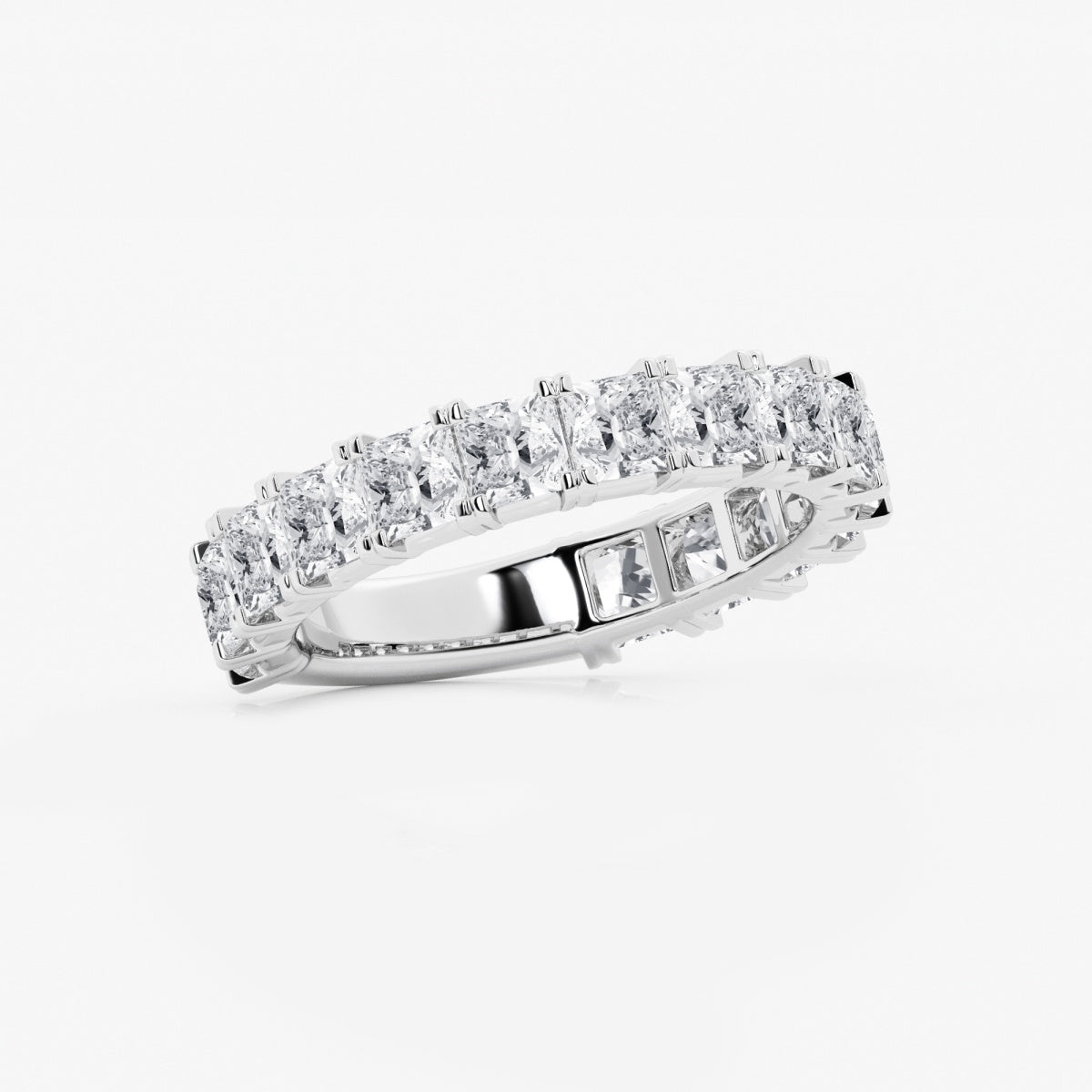 Hazel - 3/4 Eternity Band Wedding Ring