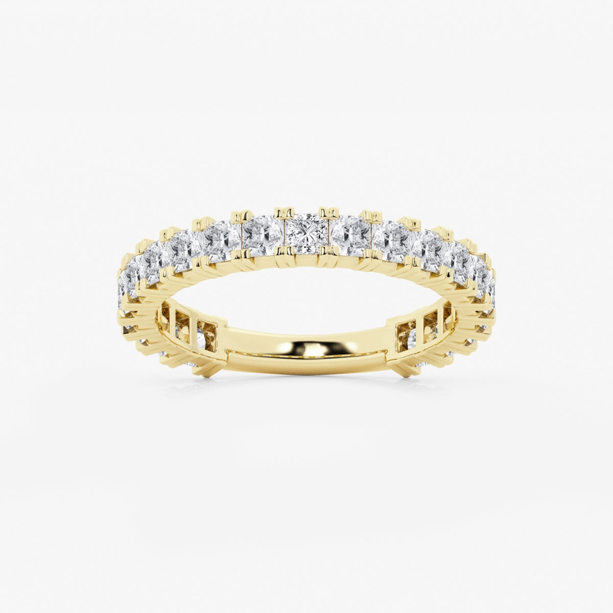 Hazel - 3/4 Eternity Band Wedding Ring