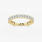 Hazel - 3/4 Eternity Band Wedding Ring