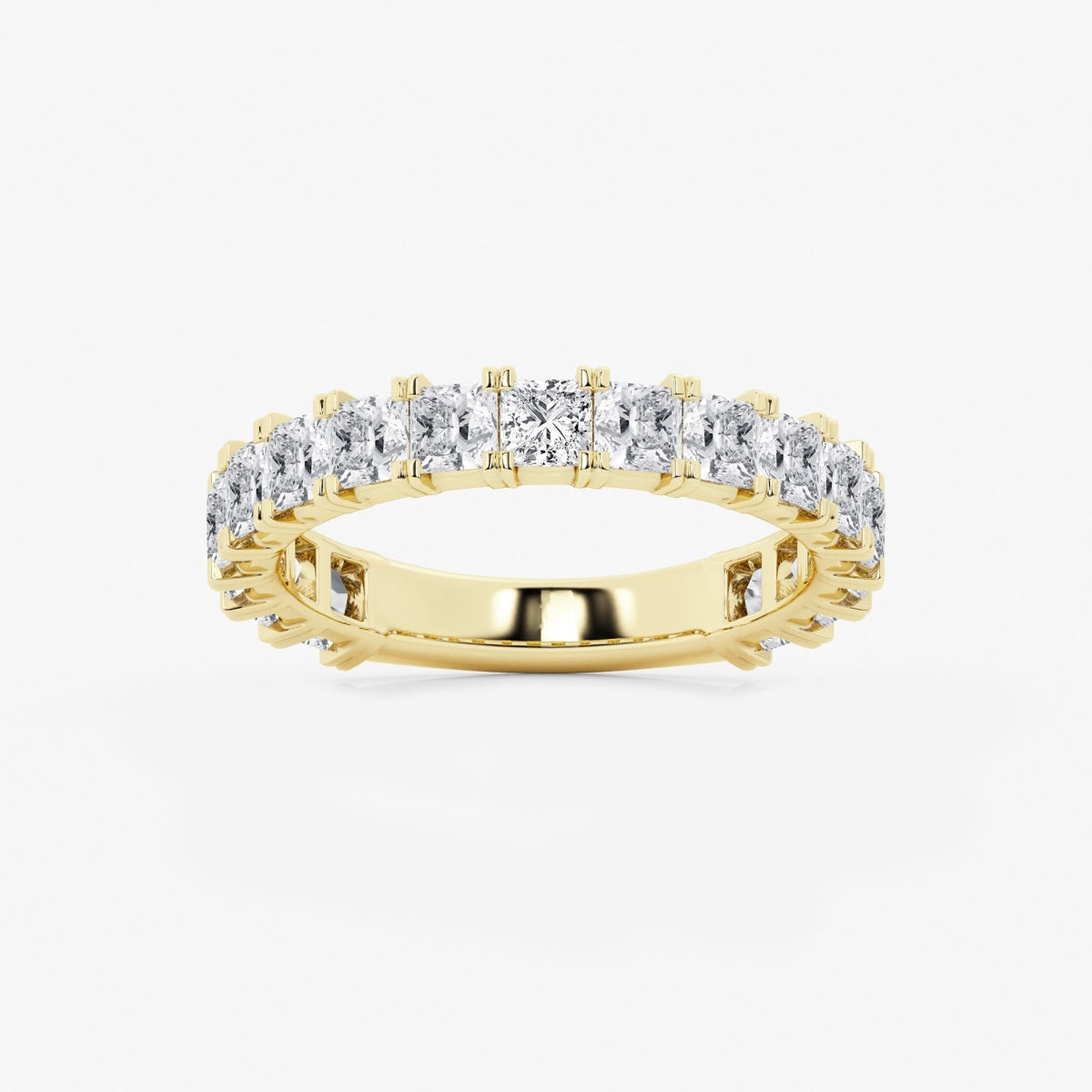 Hazel - 3/4 Eternity Band Wedding Ring