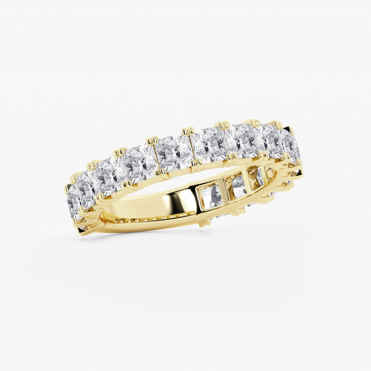 Hazel - 3/4 Eternity Band Wedding Ring