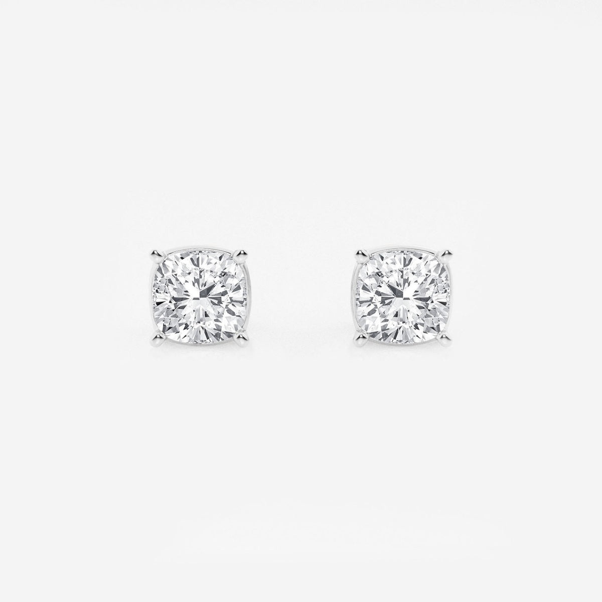 Hazel - Graceful Solitaire Setting Earrings