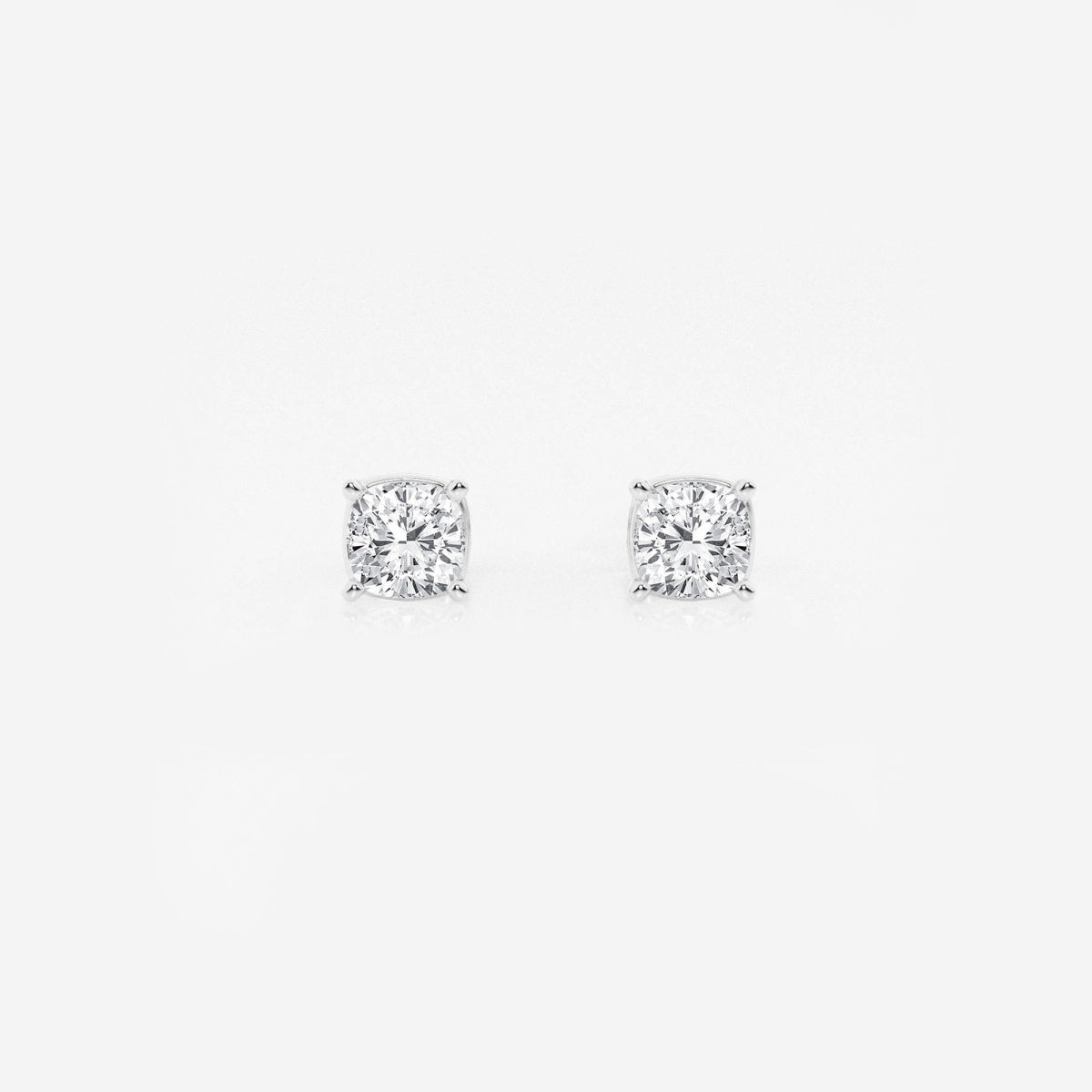 Hazel - Graceful Solitaire Setting Earrings