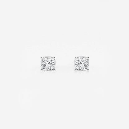 Hazel - Graceful Solitaire Setting Earrings