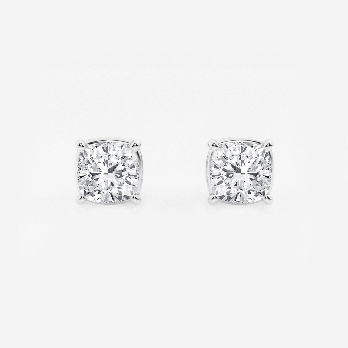 Hazel - Graceful Solitaire Setting Earrings