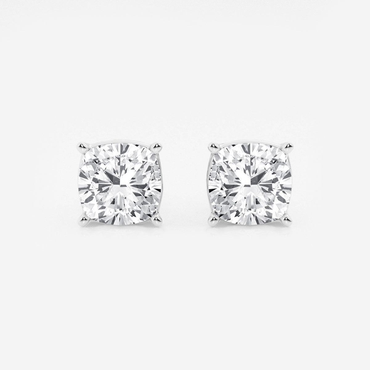 Hazel - Graceful Solitaire Setting Earrings