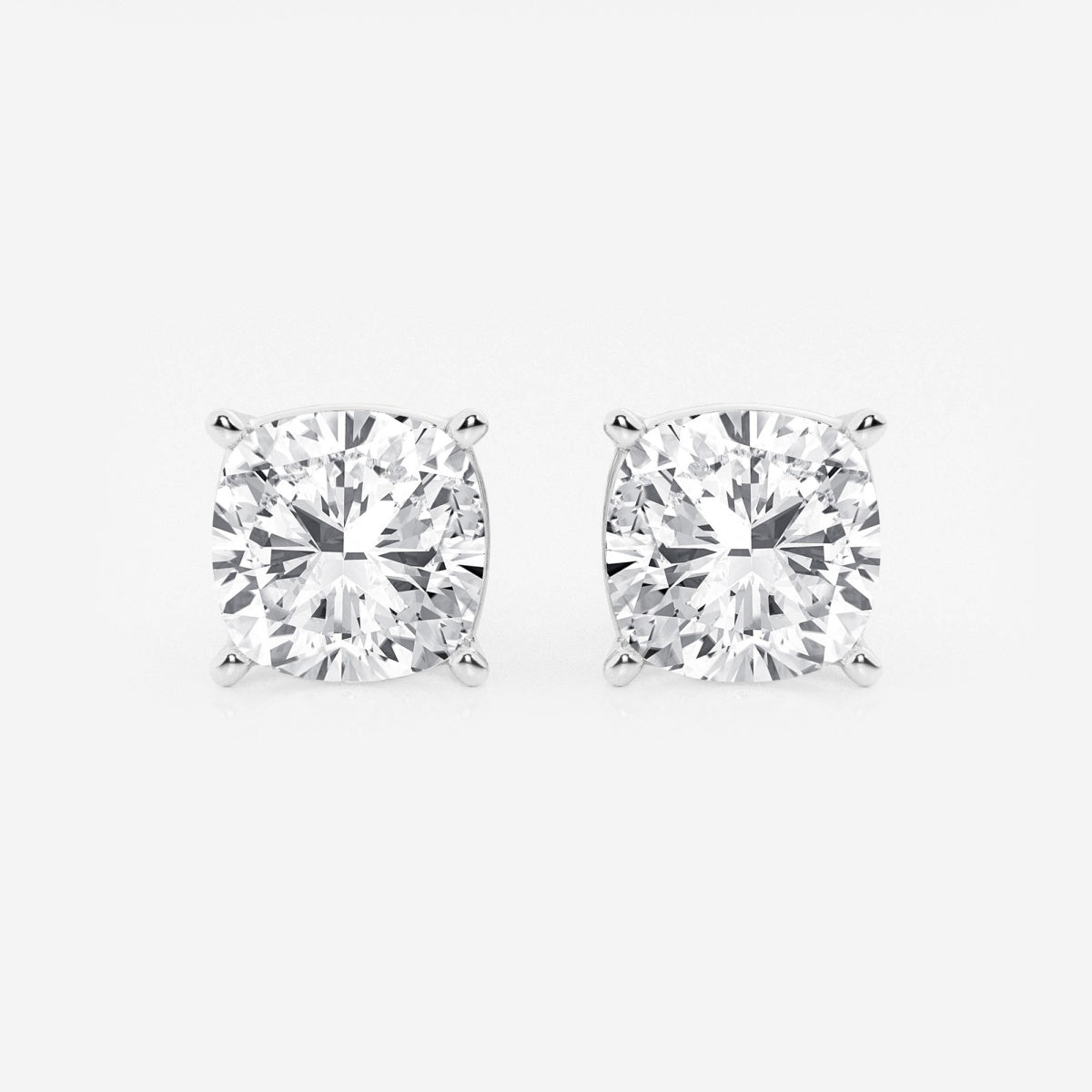 Hazel - Graceful Solitaire Setting Earrings