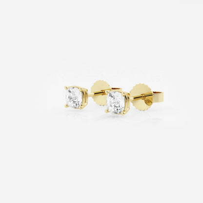 Hazel - Graceful Solitaire Setting Earrings