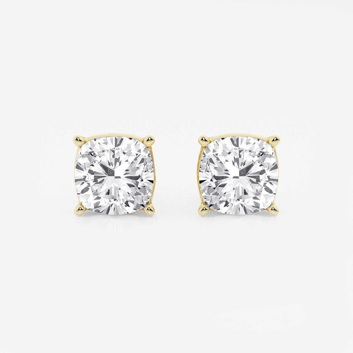 Hazel - Graceful Solitaire Setting Earrings